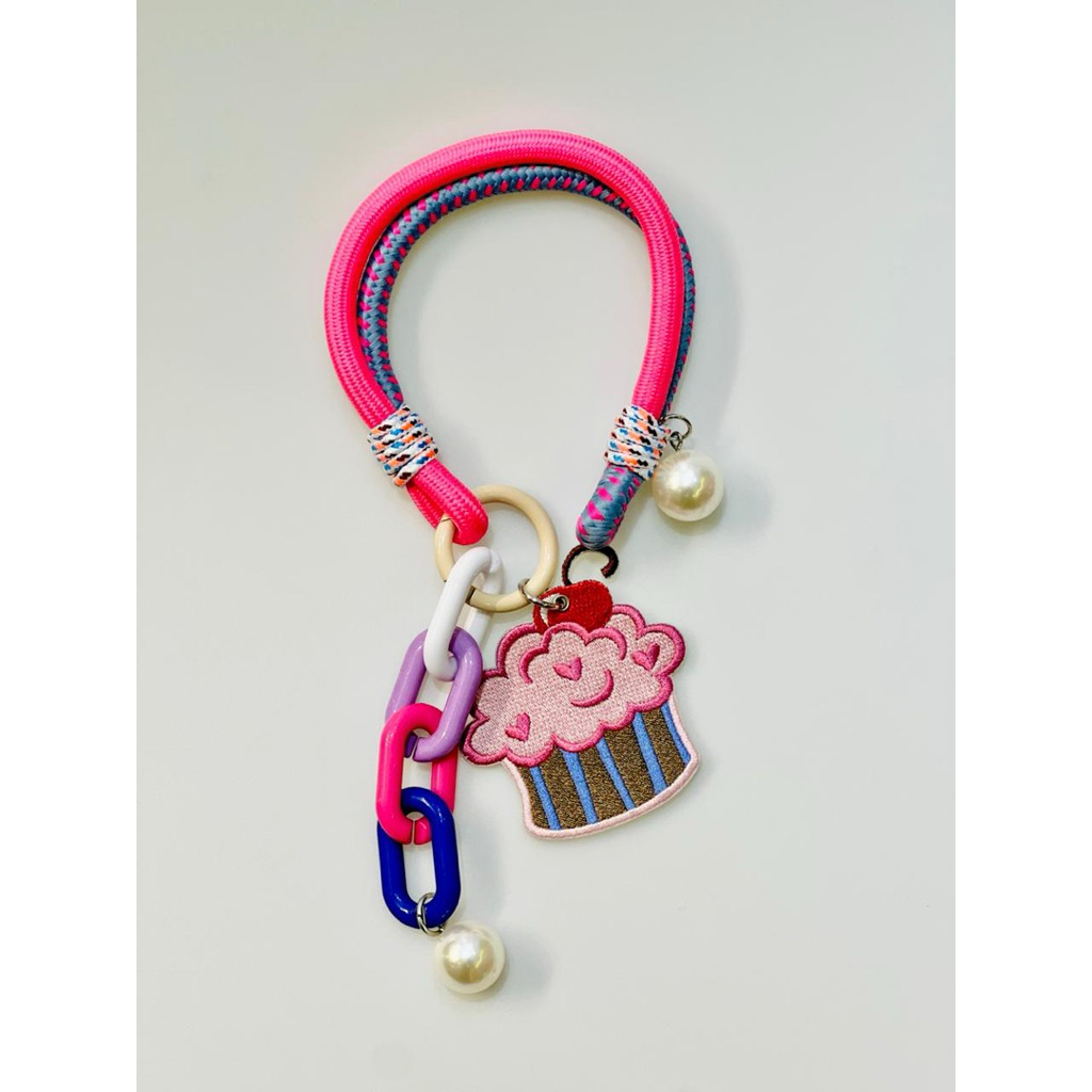 Pink Cupcakes Bagcharm | Keychain Cupcakes | Gantungan Kunci Cupcakes