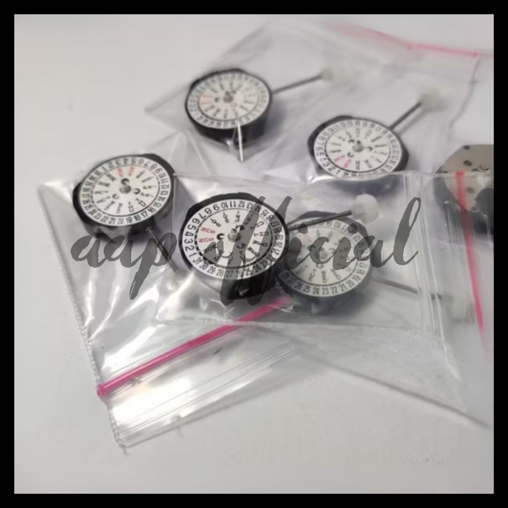 Mesin Jam Tangan SL25 Movement Cal SL25 Mesin SL 25 Hari Tanggal Bawah Original