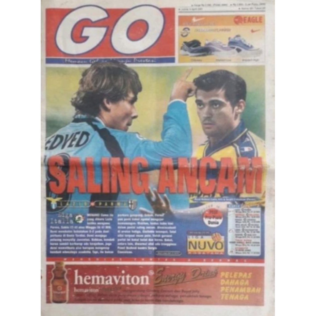 Tabloid Bola GO Tanpa Poster