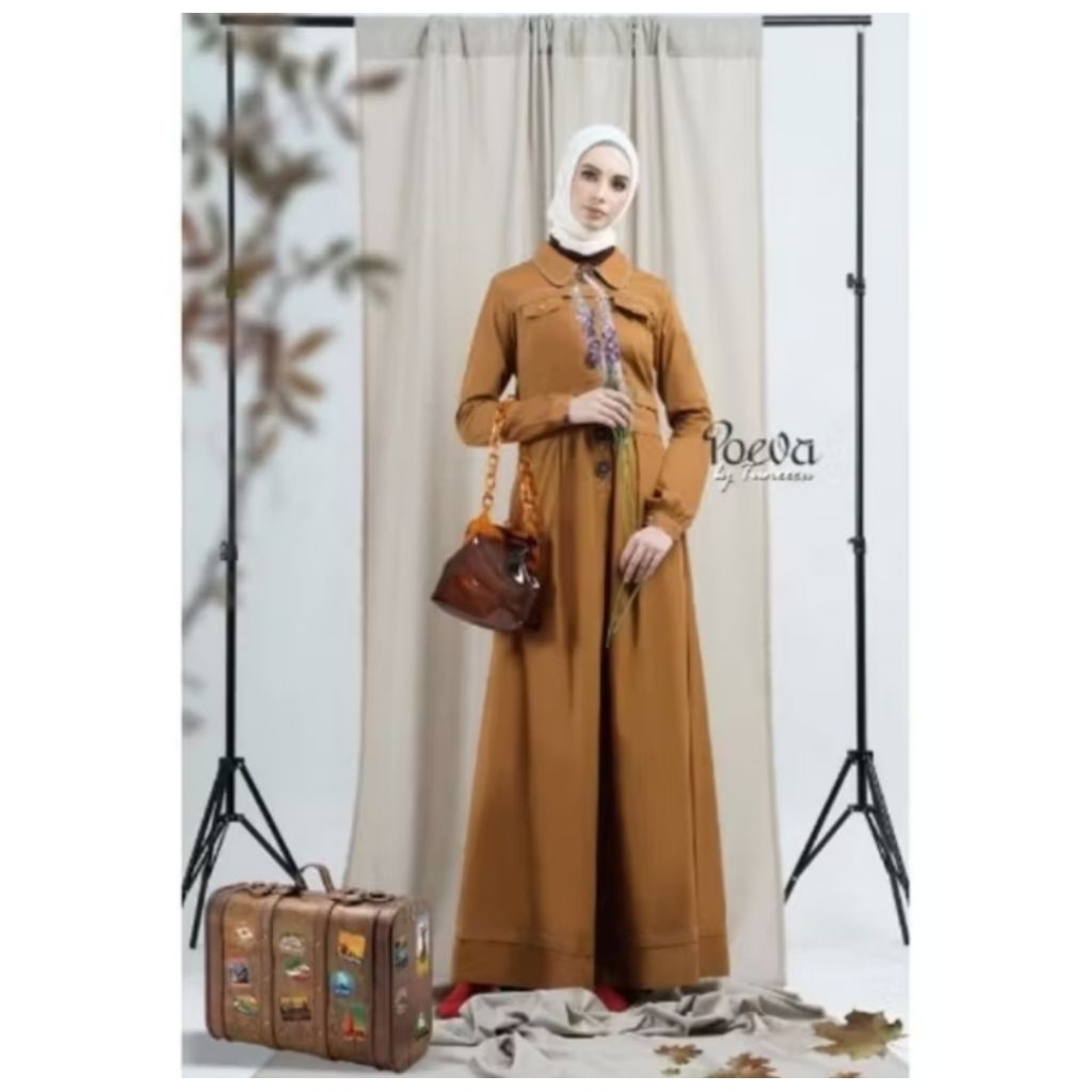 Preloved Gamis Poeva Size S like new by Tuneeca