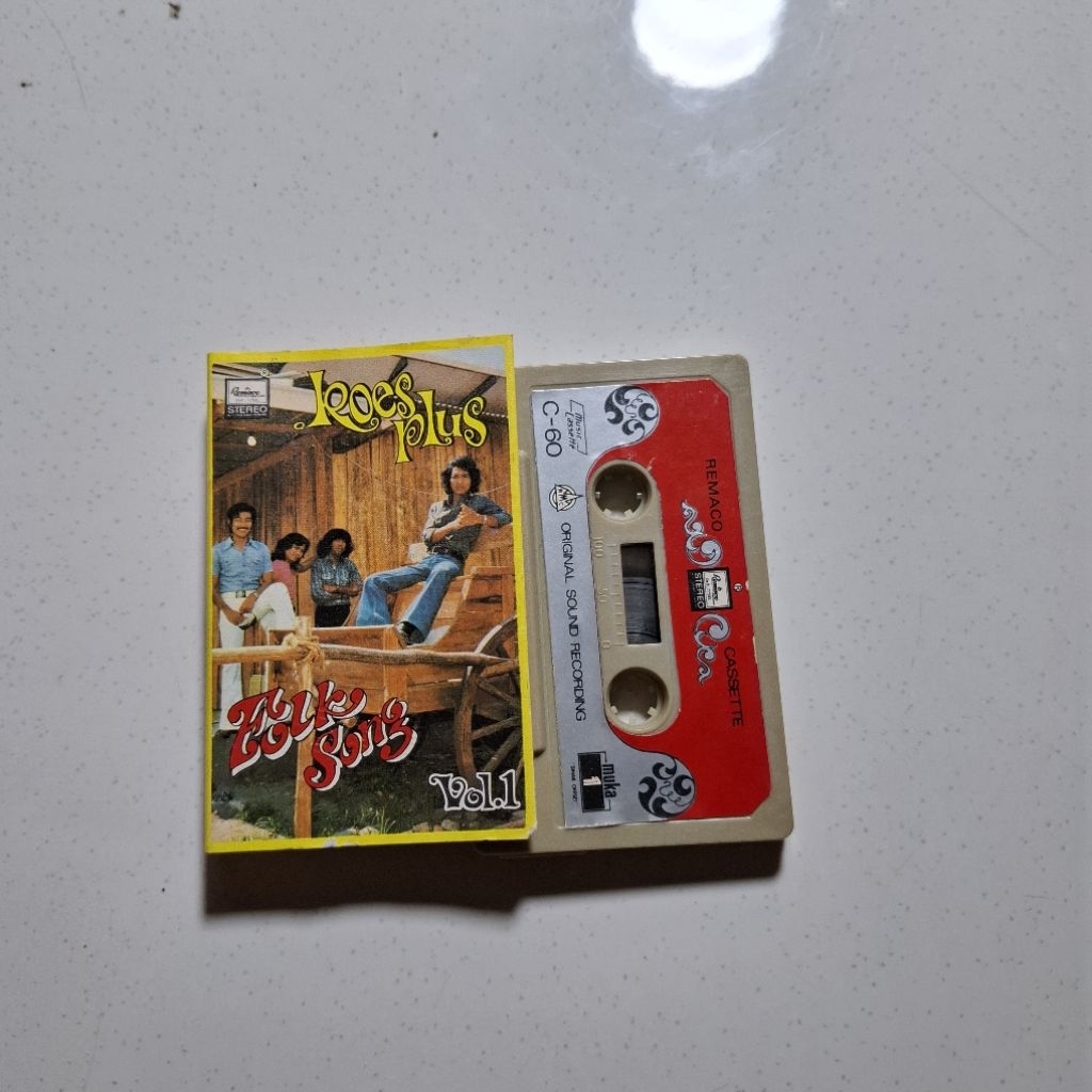 Kaset Pita Koes Plus Folk Songs Vol 1