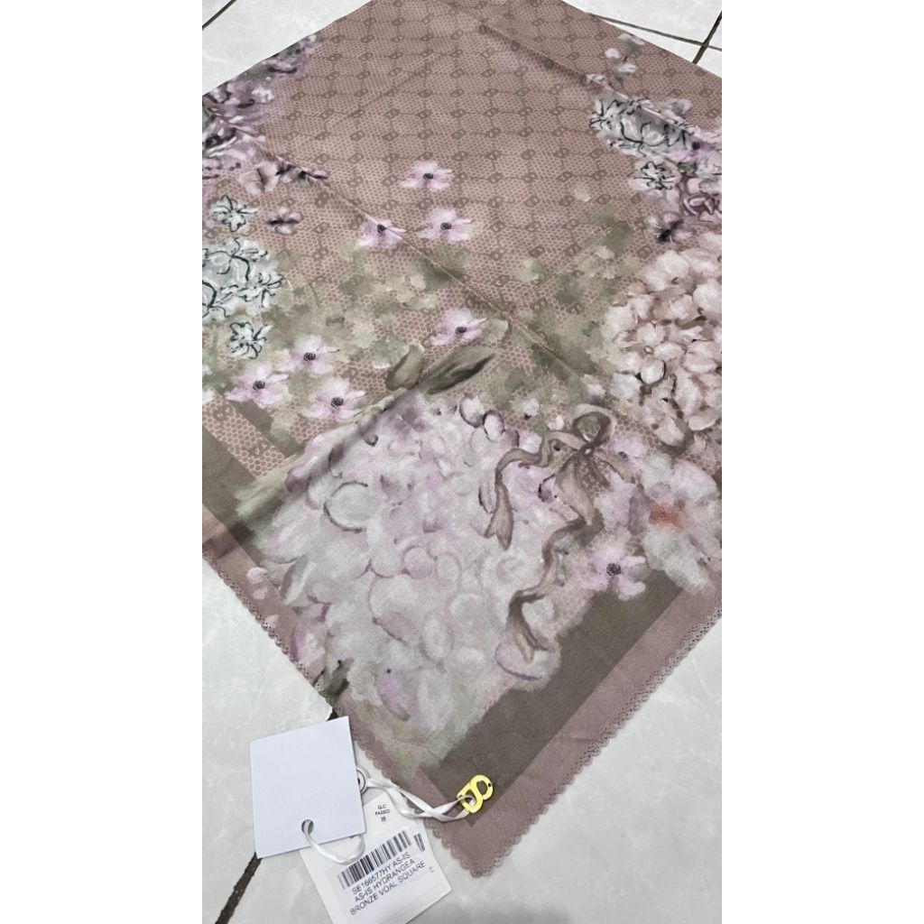 as is buttonscarves hydrangea bronze