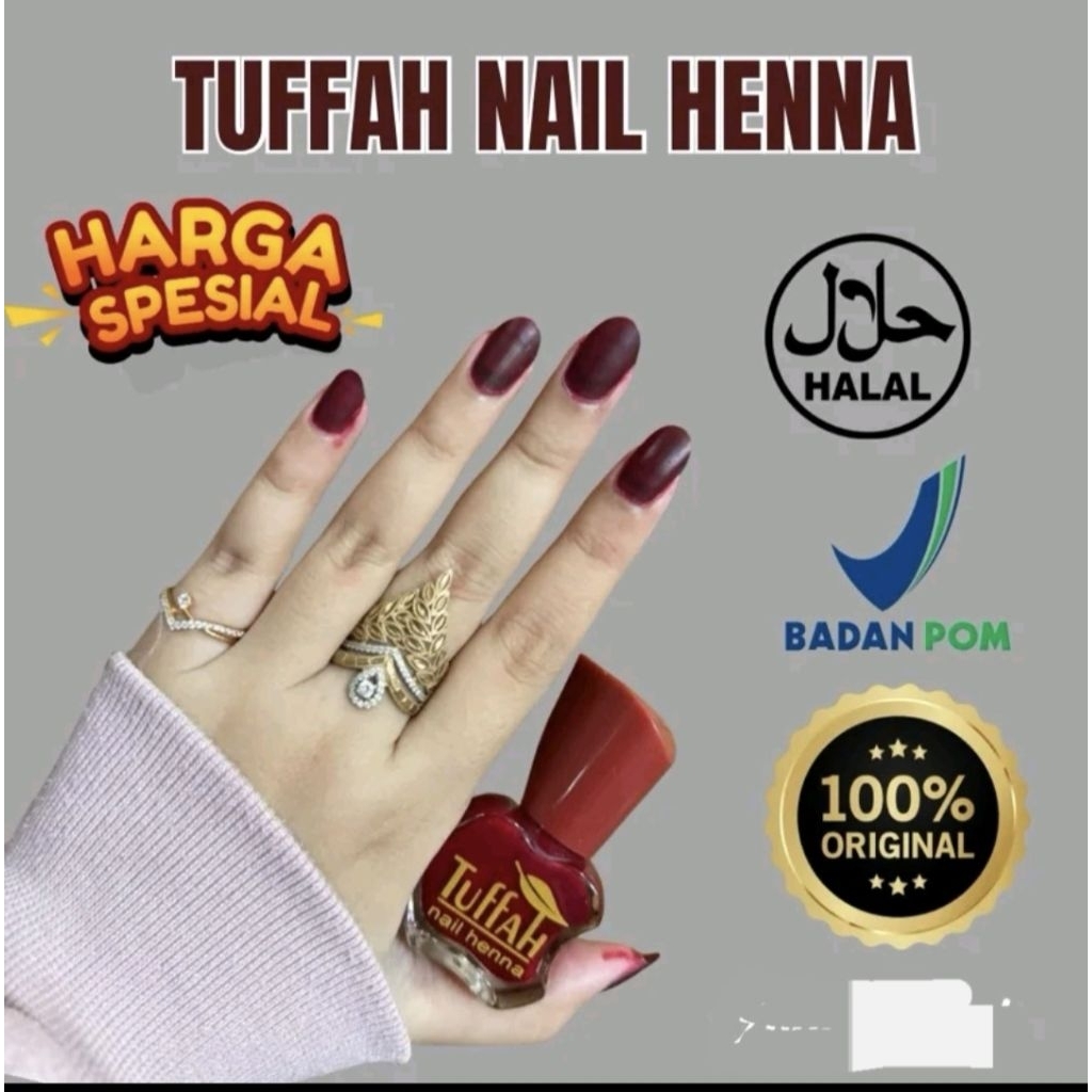 PROMO TUFFAH HENNA BPOM TUFFAH NAIL HENNA