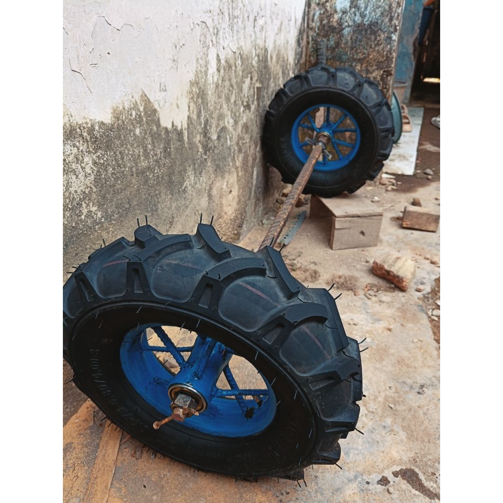 Roda gerobak ban traktor ring 8