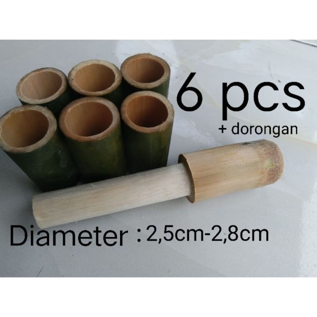cetakan kue putu dari bambu/cetakan kue putu ayu