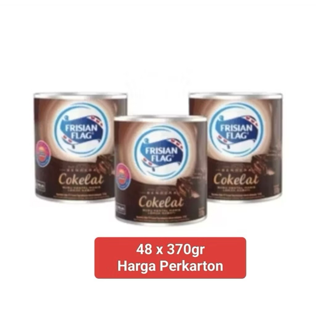 Susu Frisian Flag Kaleng Coklat (1 dus)