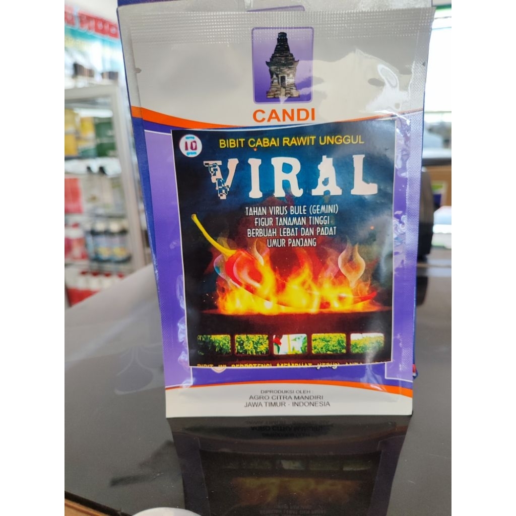 Cabe Rawit Viral 10 gr, Cabe Rawit Unggul berkualitas