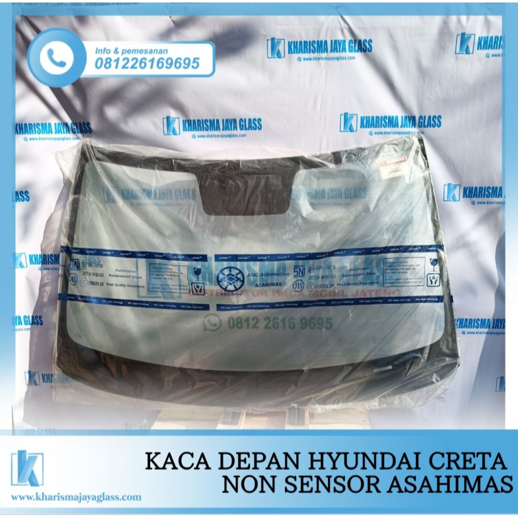KACA DEPAN HYUNDAI CRETA ASAHIMAS TANPA SENSOR