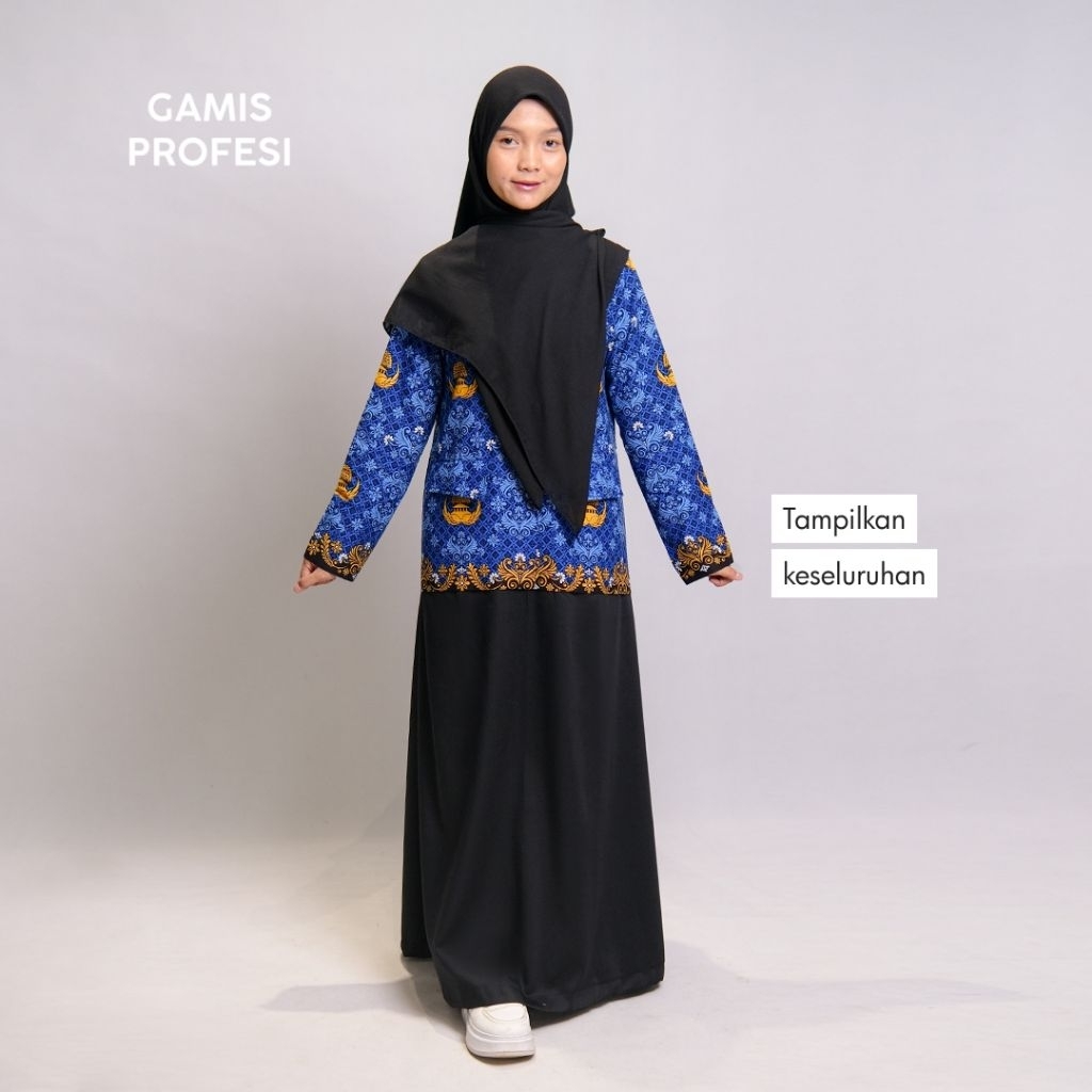 GAMIS PROFESI / GAMIS PNS / GAMIS PGRI / GAMIS KORPRI / HITAM PUTIH / GAMIS PRAMUKA / GAMIS PERAWAT