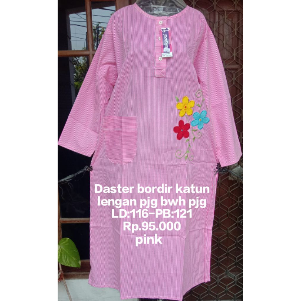 Daster bordir katun