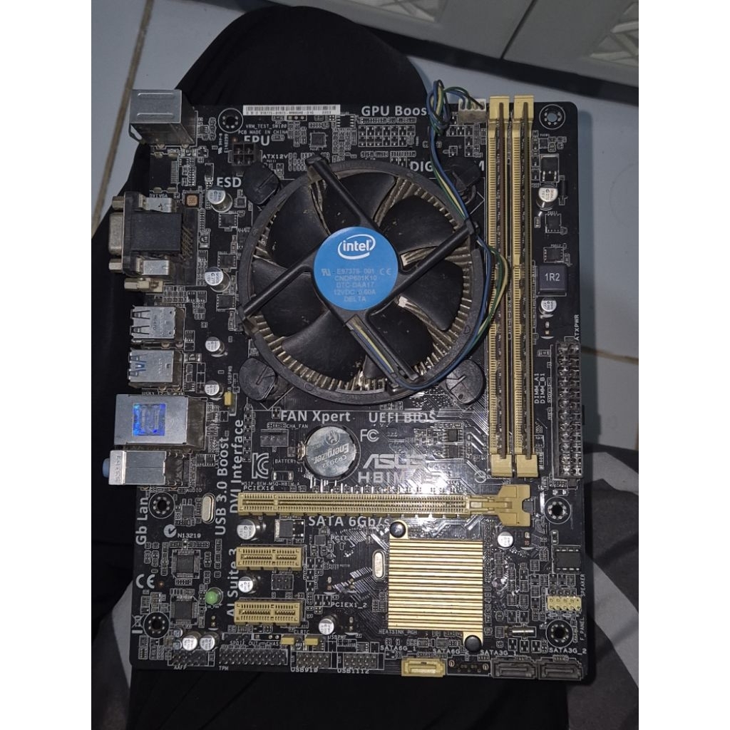 Paketan Intel i5 4590 + Motherboard ASUS H81 + RAM 8GB DDR3