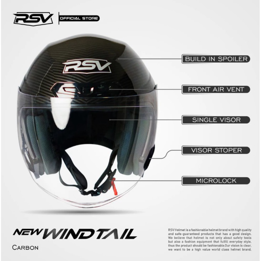 HELM RSV NEW WINDTAIL