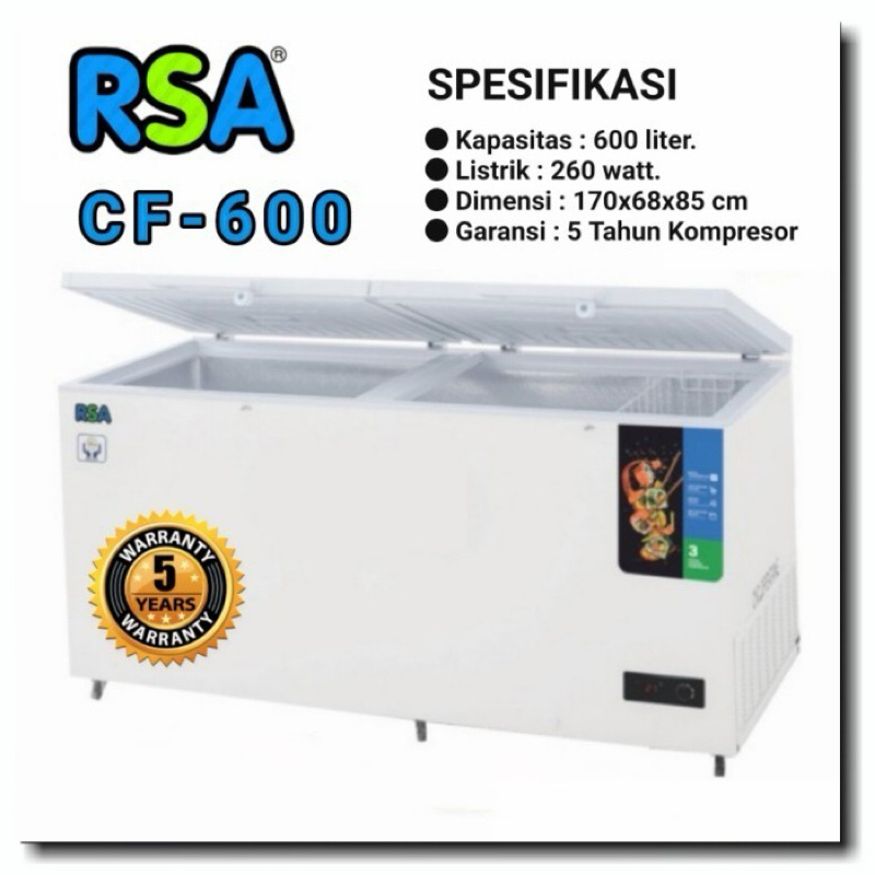Chest Freezer / Box Freezer GEA 600L - (AB-600)