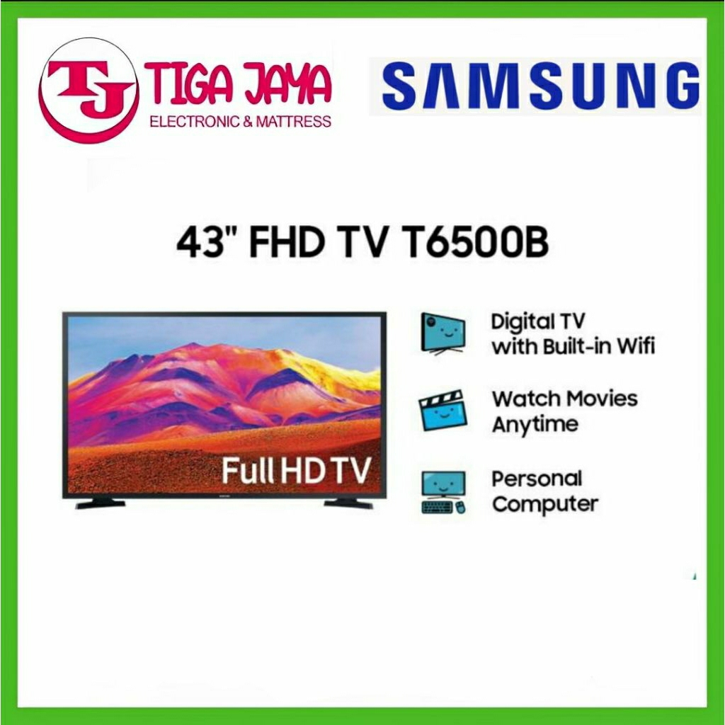 SAMSUNG 43T6500B TV 43 INCH FULL HD SMART TV//43T6500