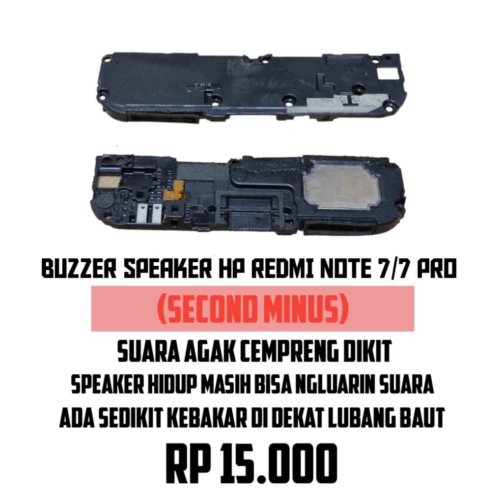 Speaker Buzzer Redmi Note 7/7 Pro OEM (MINUS)