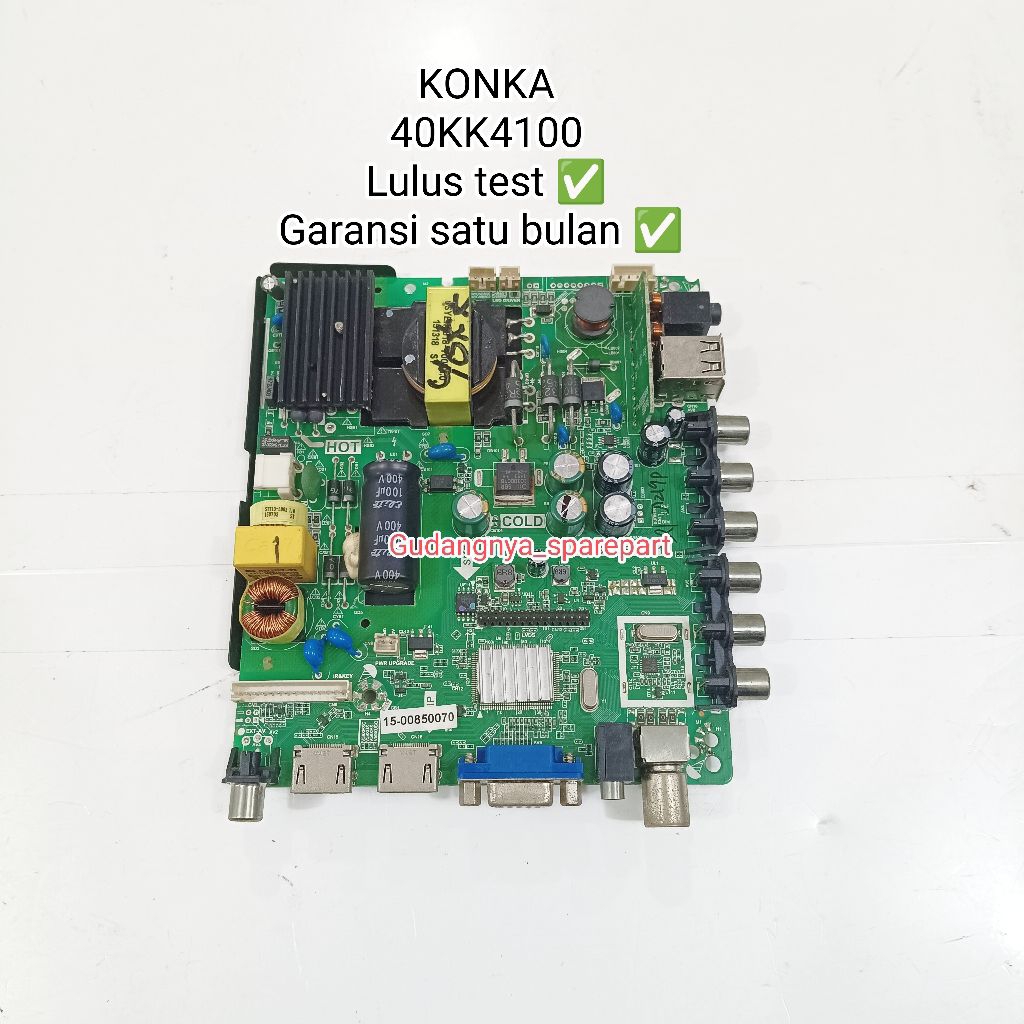 Mb KONKA 40KK4100 Mainboard mobo modul mesin tv