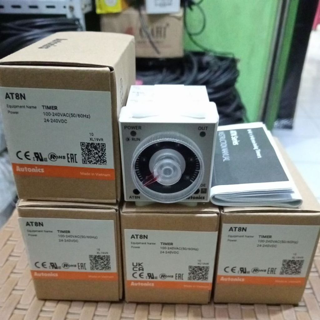 TIMER AUTONICS AT8N/TIMER AT8N 100-240VAC AUTONICS ORIGINAL