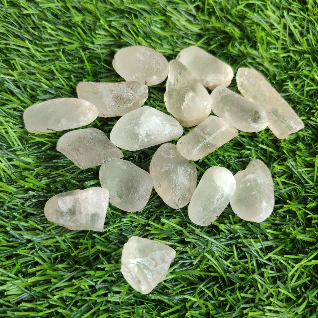 polkasan batu kinyang air/bongkahan batu akik kinyang air/batu clean quartz/batu kinyang air bangka 