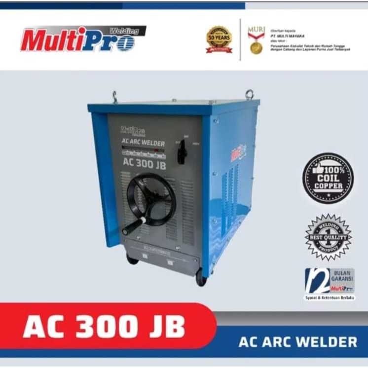 MULTIPRO Mesin travo las 300 ampere / MESIN LAS welding multipro AC 300 JB AC TRANSFORMER