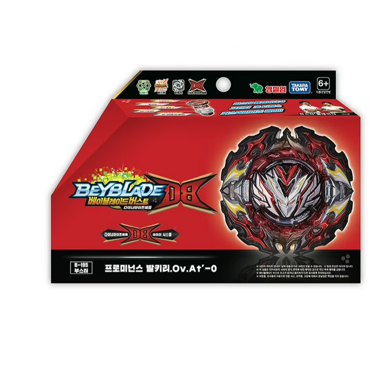 Takara Tomy Beyblade Burst Dynamite Battle B-195 Booster Prominence Valkyrie.Ov.At'-0 Over Atomic'-0
