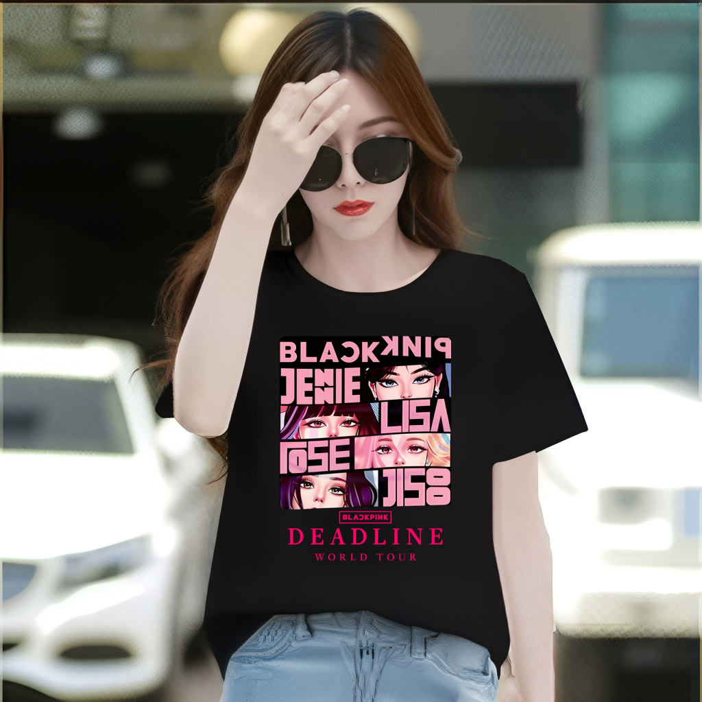 baju kaos blackpink / kaos blackpink / kaos konser blackpink / blackpink tshirt / tshirt blackpink /