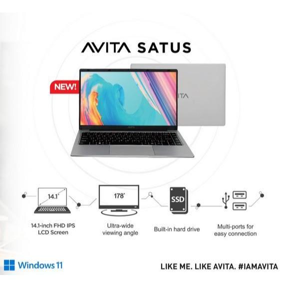 AVITA SATUS S101 N4020 8GB 256GB W11 14.0 SILVER