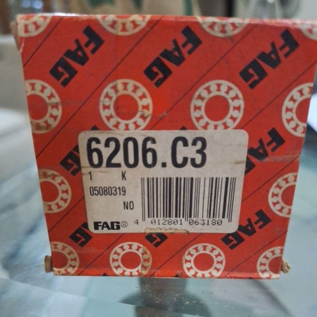 BEARING FAG 6206.C3
