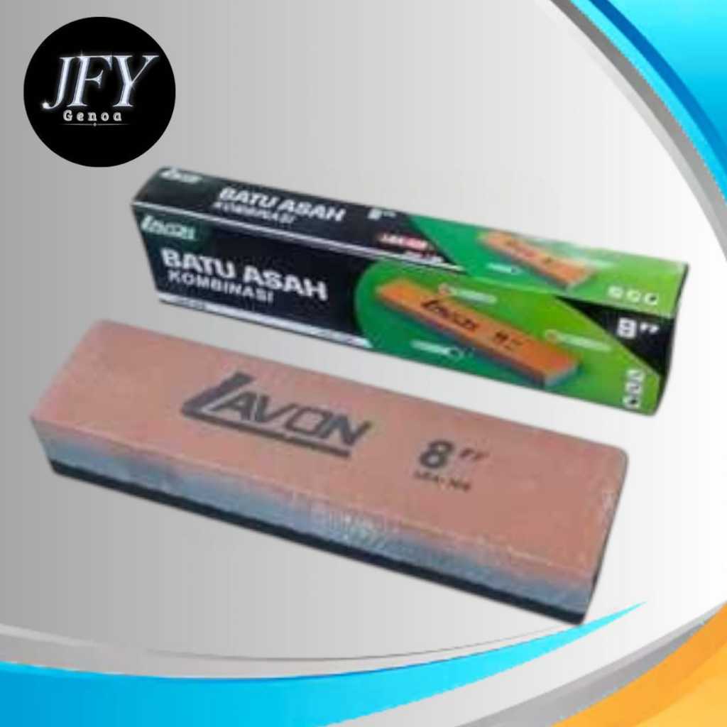 BATU ASAH/ PENGASAH/ BATU ASAH PISAU/ BATU ASAH GERINDA MERK LAVON 6"