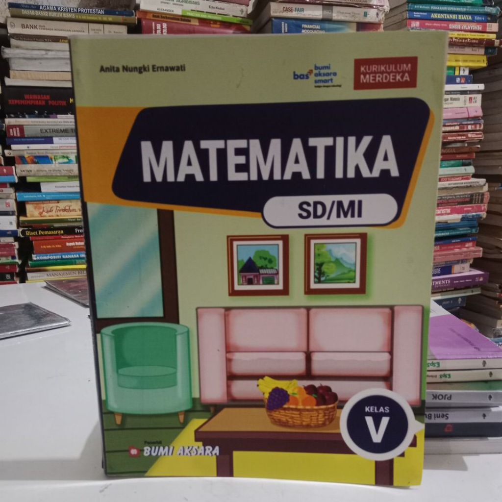 buku Matematika SD kelas 5 penerbit bumi aksara