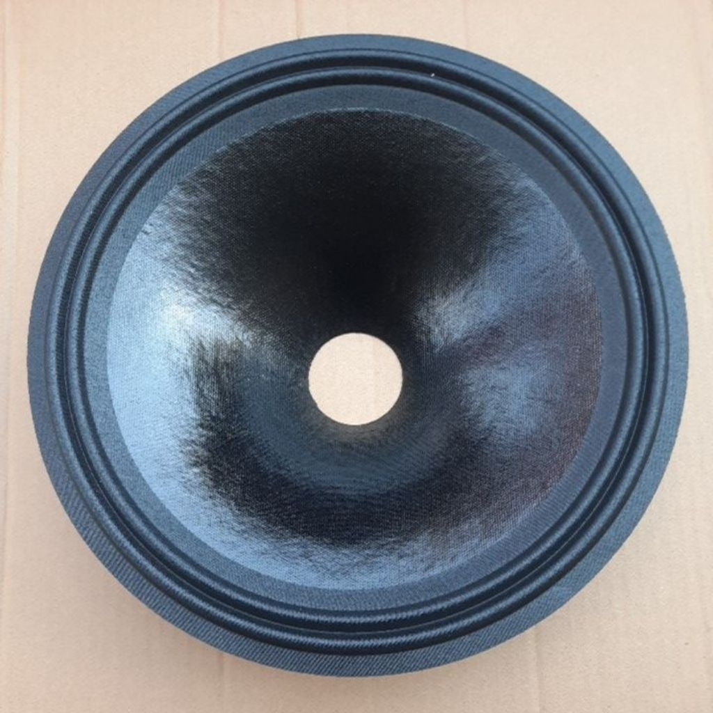 Daun kertas speaker 12inch lubang spull 50mm coating