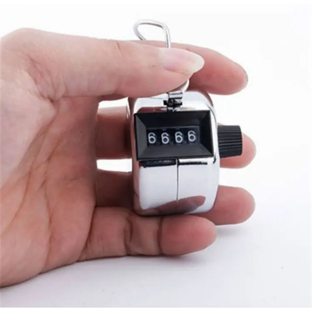 HAND COUNTER / HAND TALLY COUNTER / ALAT HITUNG MANUAL 4 DIGITAL