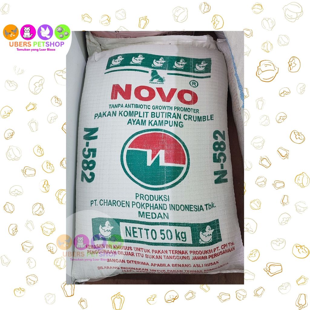 N-582 Eceran 1 kg - Pakan Ayam Kampung / Pakan Ayam Kampung