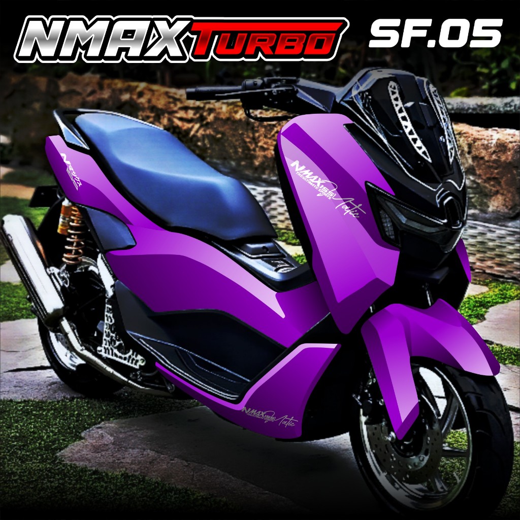 (COD) TERBARU Decal Stiker Motor Yamaha Nmax TURBO NEO S New 2024 2025 Full Body - Decal Modifikasi 