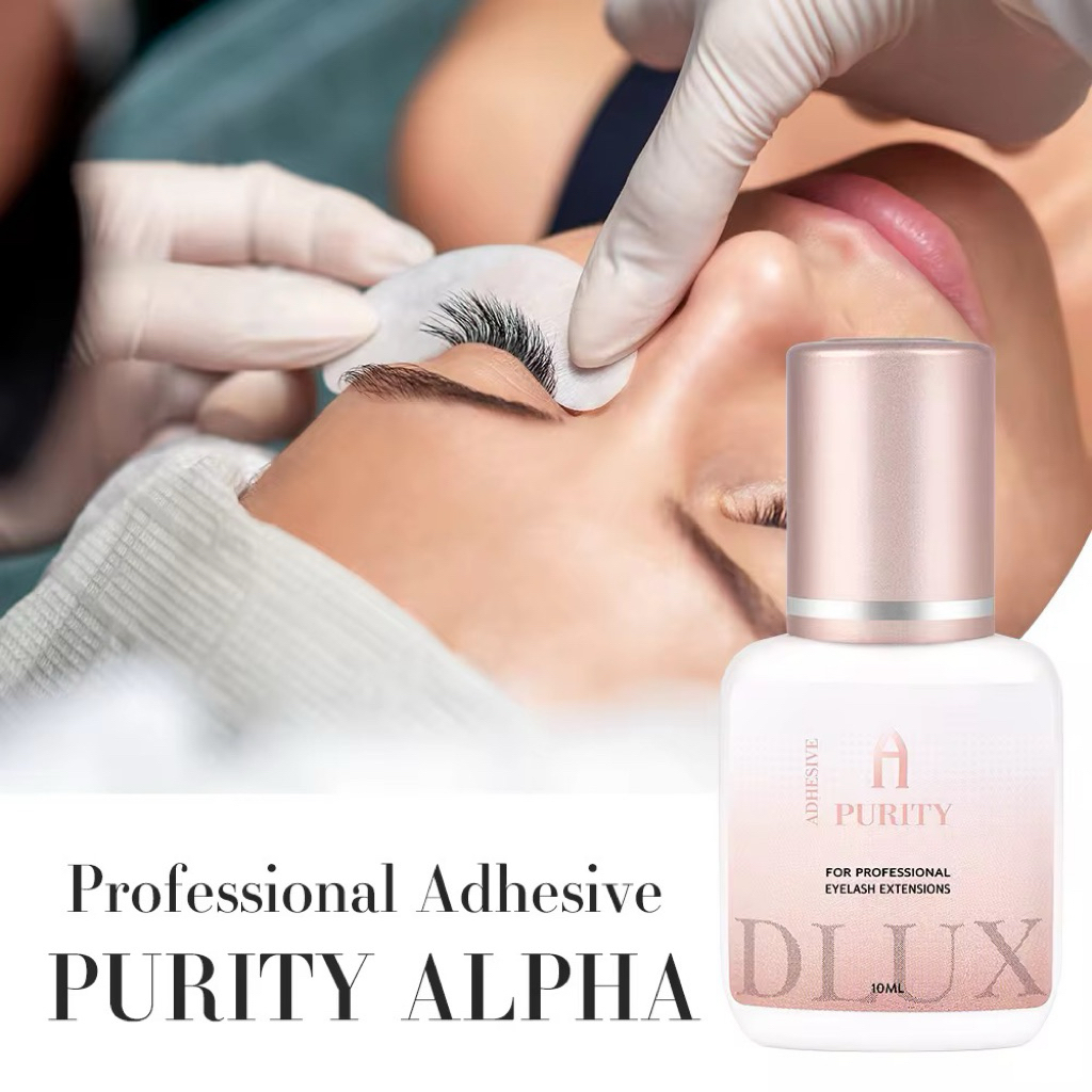 DLUX GLUE PURITY ALPHA Professional Adhesive For Eyelash Extansion Lem Eyelash Extension Lem Bulumat