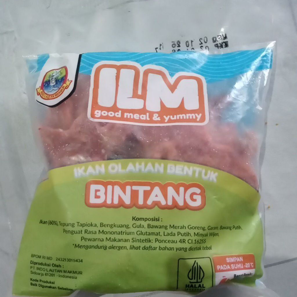 ILM ikan olahan bentuk IKAN