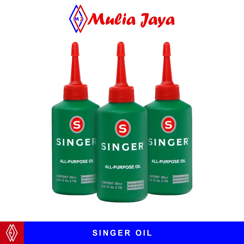 Oli Singer 80cc /Minyak Pelumas / Minyak Mesin Jahit / Minyak Mesin Singer 80cc