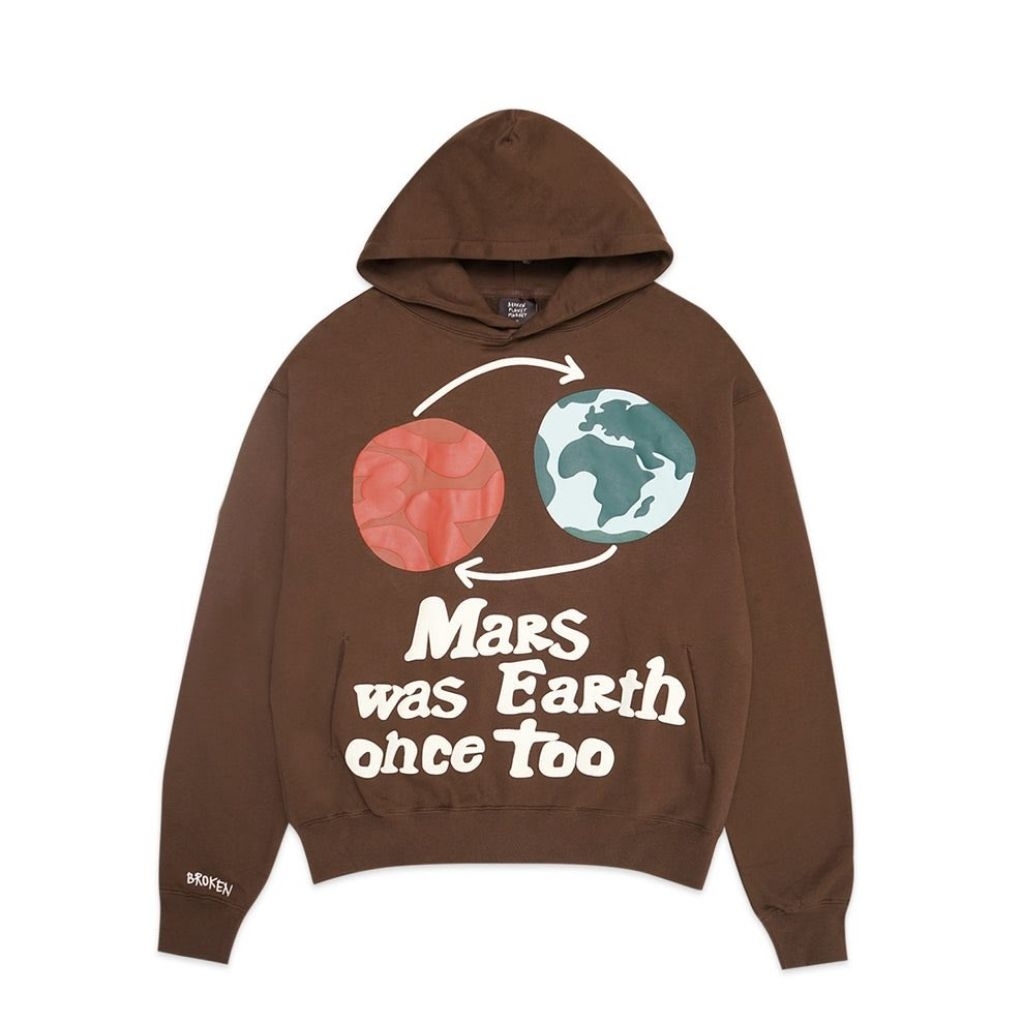 LEE LEO ALD1 ALPHADRIVEONE ALPHA DRIVE ONE HOODIE BROKEN PLANET MARKET MARS WAS EARTH ONCE TOO