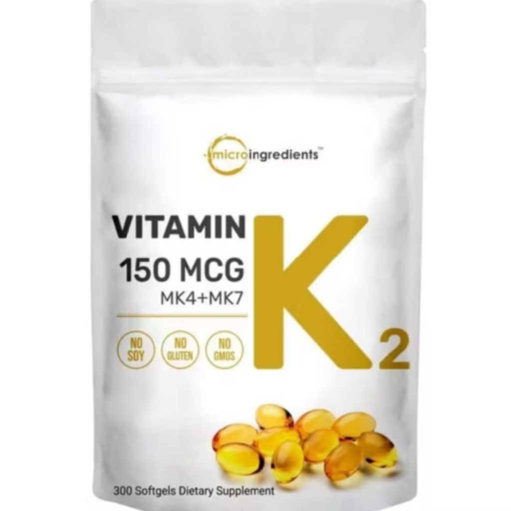 Vitamin K2 150 Mcg Mk4 + Mk 7 Microingredient