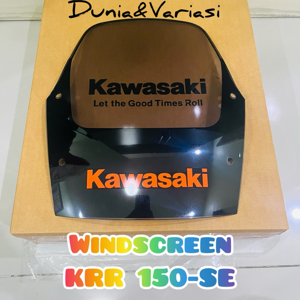Windshield / Windscreen SSR Kawasaki Ninja SSR / KRR 150 SE Original Kawasaki Thailand