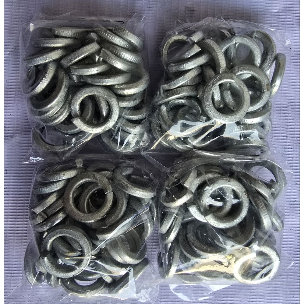 Paket (50pcs) Ring Per 12mm Warna Galvanis Untuk baut 19