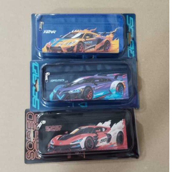 KOTAK PENSIL KARAKTER MOBIL / TEMPAT PENSIL MOTIVE MOBIL / KOTAK PENSIL COWOK