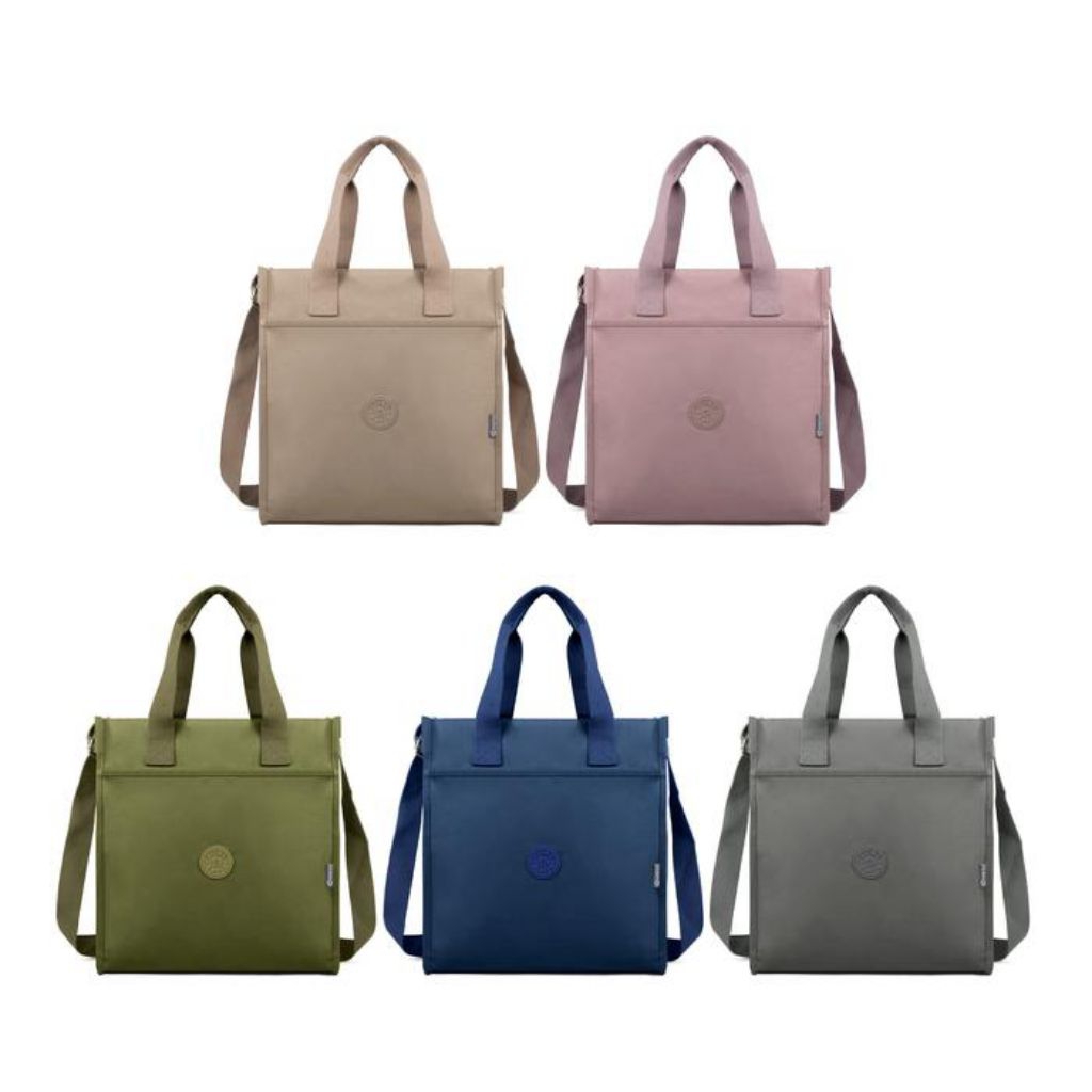 Tote Bag Wanita Tas Tenteng Multifungsi Travel DIapers Pioma Isabela Nilon Waterproof Lapisan Furing