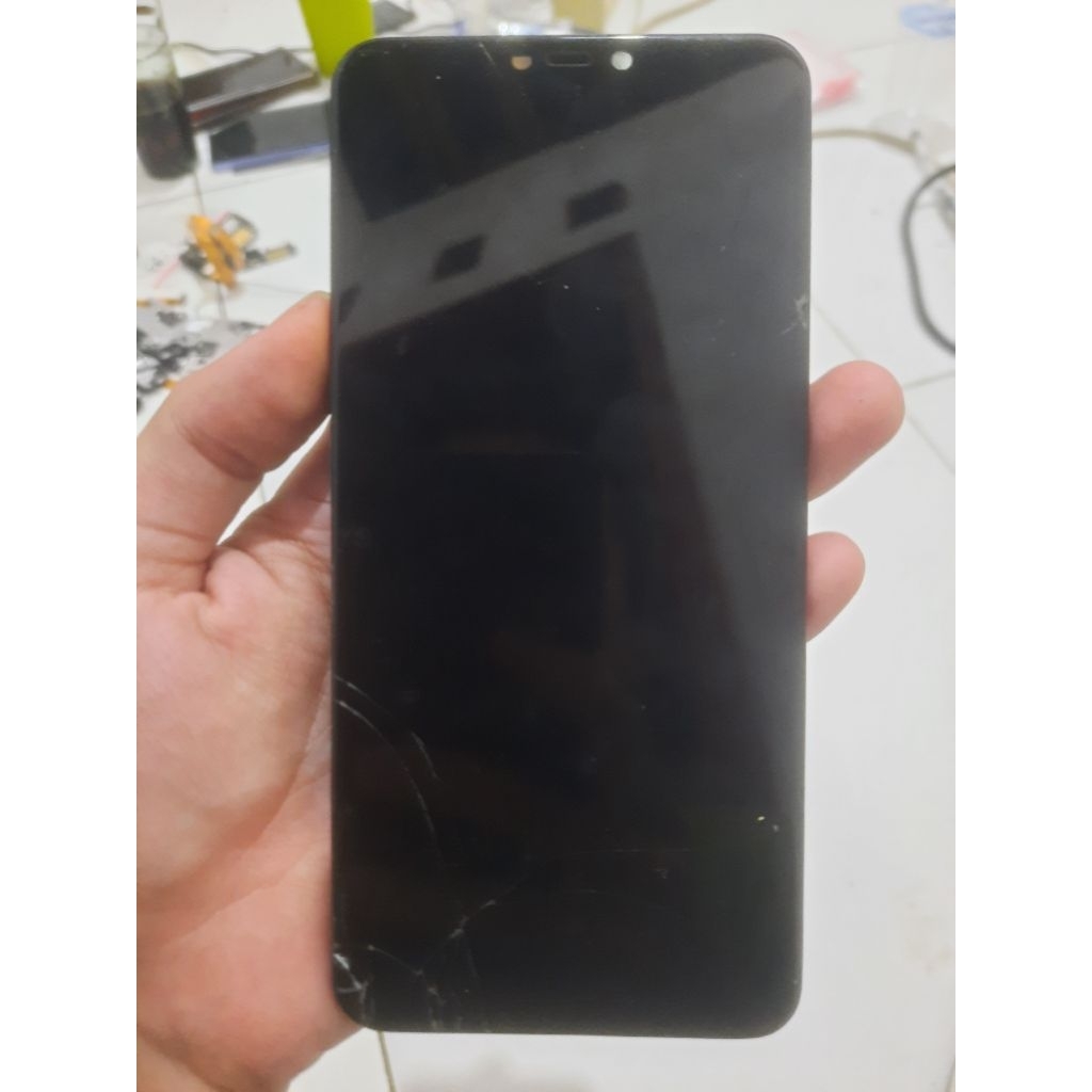 FRAME TULANG TENGAH TATAKAN LCD  VIVO Y83 COPOTAN