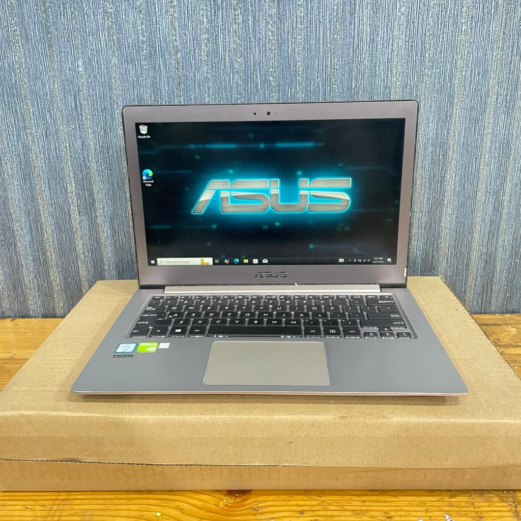 Laptop Asus Zenbook UX303UB, Core i7-6500U, #Dualvga, #Backlight, Seri Baru, Ngebut, Super Slim, Tip