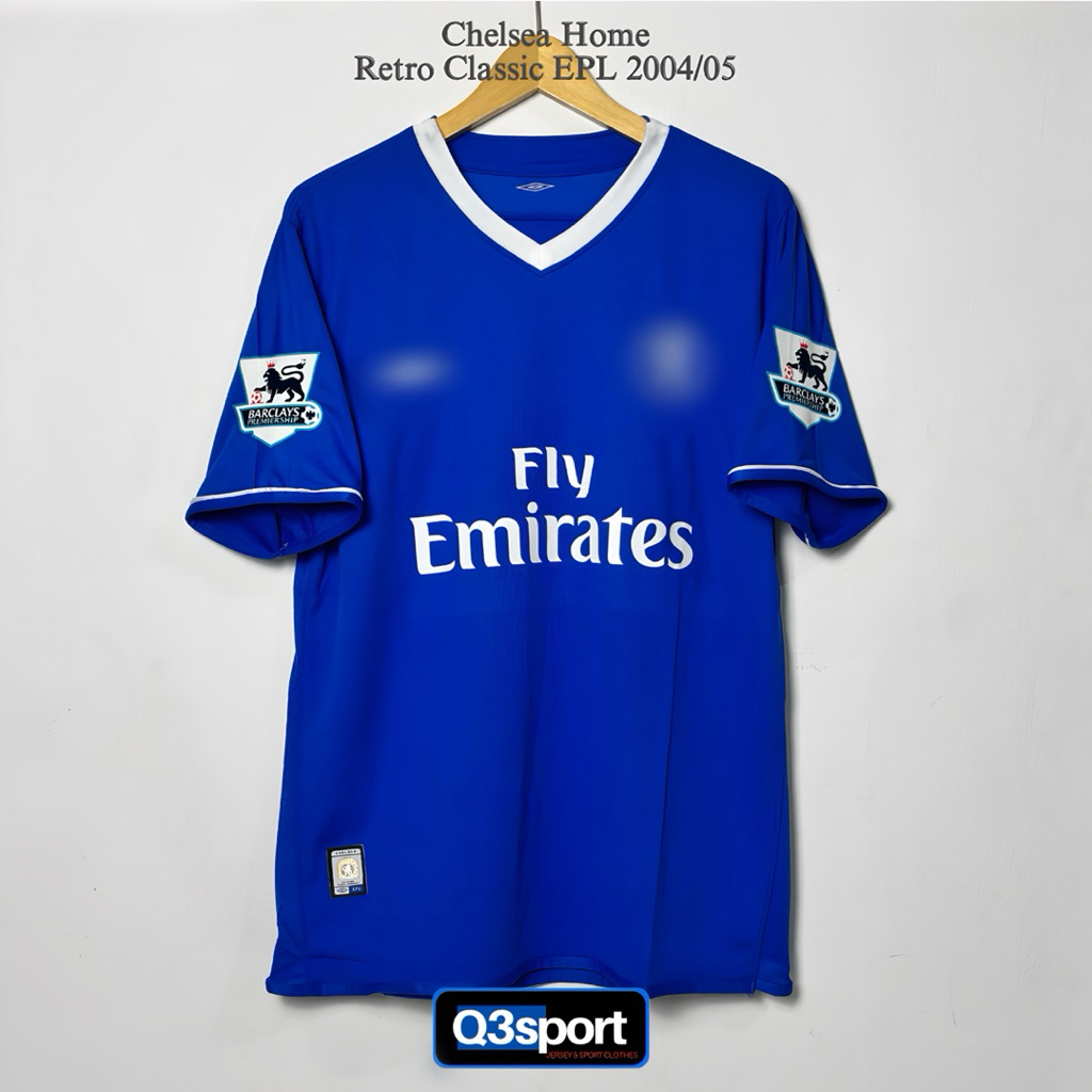 Retro Chelsi Home 2004/05 Full Patch EPL + Nameset