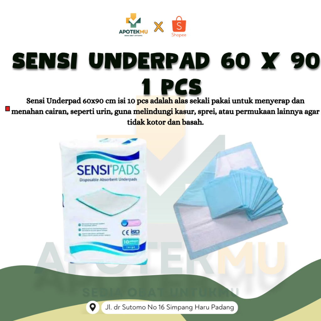 SENSI UNDERPAD 60 X 90