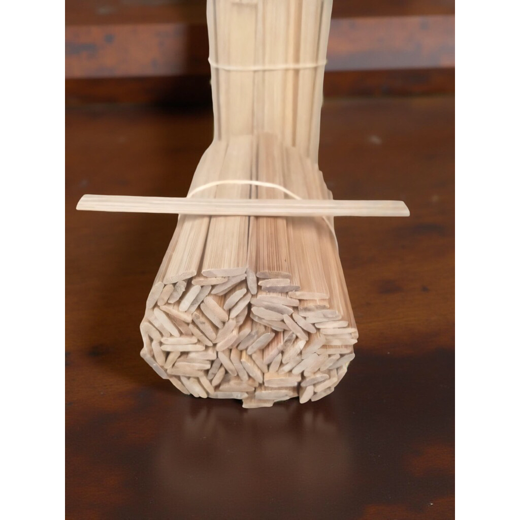 100 Pcs | Tusuk Sate Lilit Bali | Tusuk Stik Lilit | Tusuk Sate Lilit Bambu