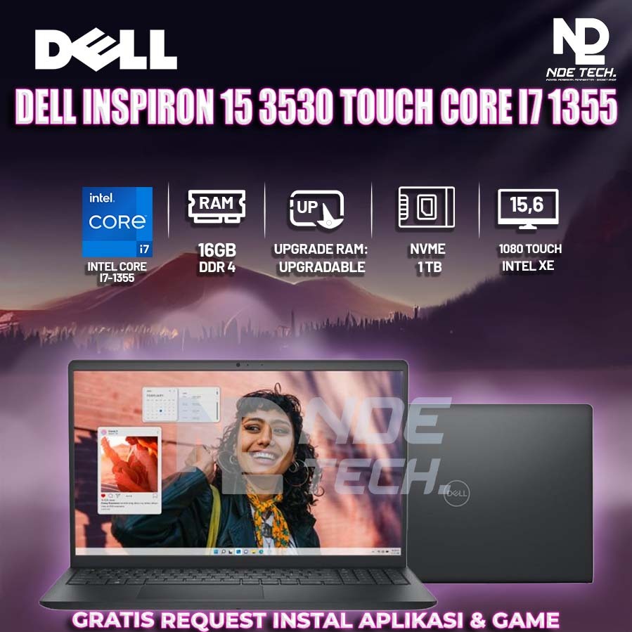 DELL INSPIRON 15 3530 TOUCH CORE I7 1355
