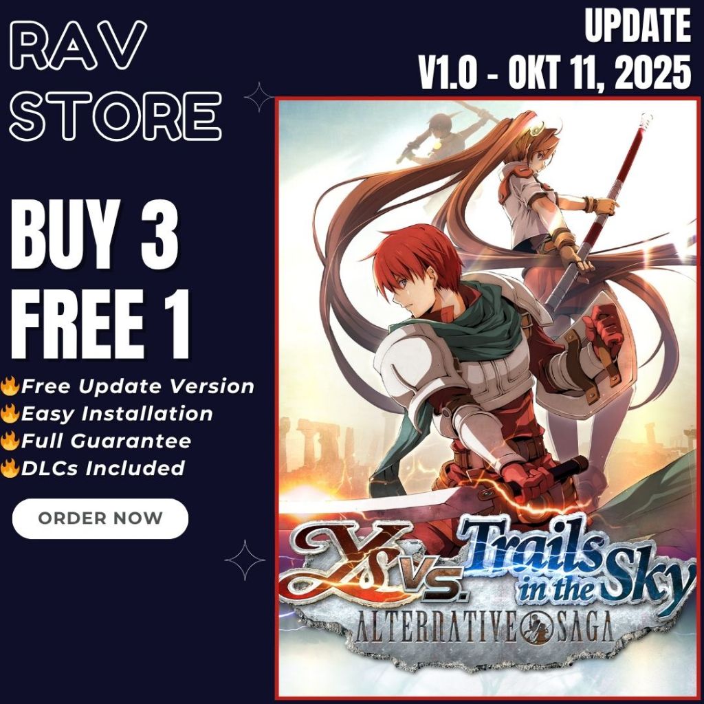 Ys vs Trails in the Sky Alternative Saga [-PC-Laptop-Games-]