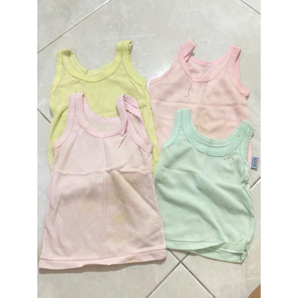Singlet anak 3-12 bulan (preloved)